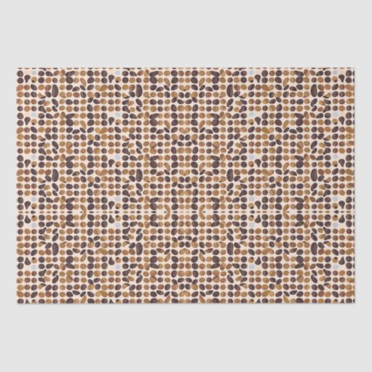 Herhalende mozaïekpatronen en afbeeldingen om te v tissuepapier (Voorkant)