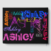 Herhalende naam 6 letters 20ste verjaardag gastenb gastenboek (Achterkant)