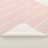 Herhalende naam Speelse  Gelato Sherpa Deken (3/4)