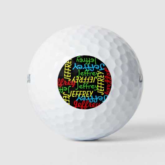Herhalende Namen  Golfballen (Voorkant)