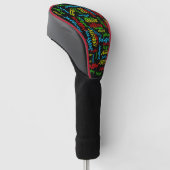 Herhalende Namen Golfheadcover (Schuin)