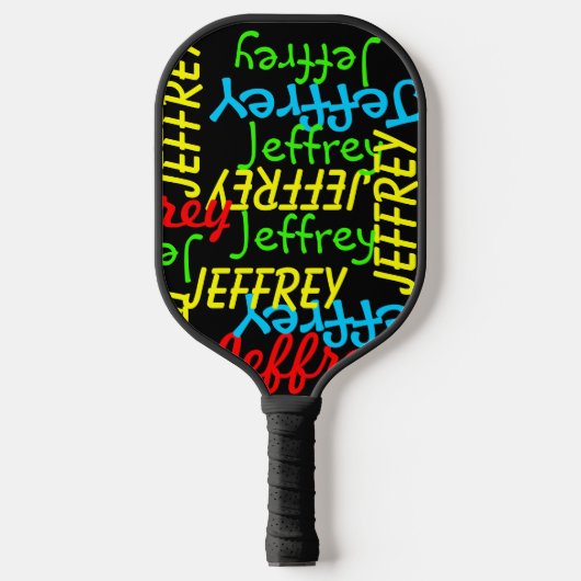 Herhalende Namen  Pickleball Paddle (Voorkant)