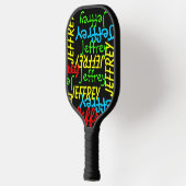 Herhalende Namen  Pickleball Paddle (Links)