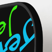 Herhalende Namen  Pickleball Paddle (Links Detail)