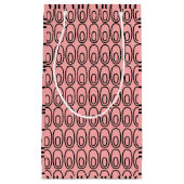 Herhalende zalmovalen klein cadeauzakje (Voorkant)