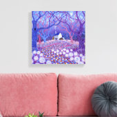 Herhaling 2014 canvas afdruk (Insitu (Woonkamer))