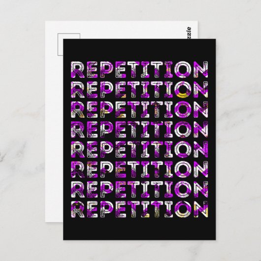 Herhaling Briefkaart (Voorkant / Achterkant)