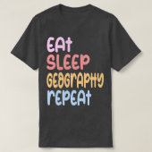 Herhaling Geografie T-shirt (Design voorkant)