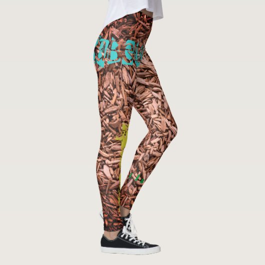 Herhaling naam aangepaste leggings (Rechts)