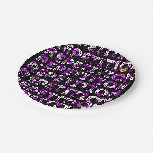 Herhaling Papieren Bordje (Gekanteld)