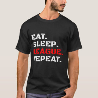 Herhaling Shirt Eat Slaapliga