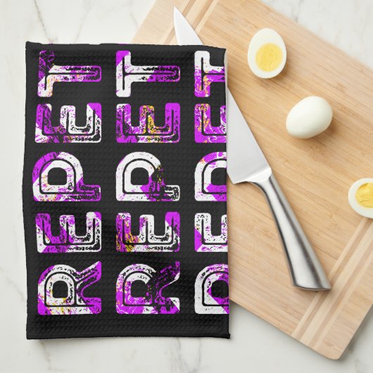 Herhaling Theedoek (Quarter Fold)