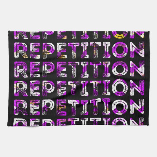 Herhaling Theedoek (Horizontaal)