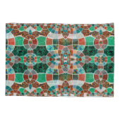 Herhaling van afbeeldingen met een licht fractaal kussensloop (Achterkant-Links)