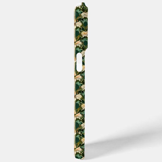 Herhaling van botanische patronen Case-Mate iPhone case (Achterkant / Rechts)