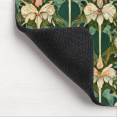 Herhaling van botanische patronen muismat (Hoek)