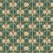 Herhaling van botanische patronen sticker (Voorkant)