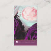 Herhaling van de productpromo van het schoonheidsb visitekaartje (Achterkant)