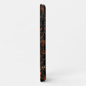 Herhaling van draaide cirkels in donkerrood tot br Case-Mate iPhone case (Achterkant/links)