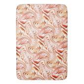 Herhaling van een roodbloem of een vlinder badmat (Voorkant Verticaal)