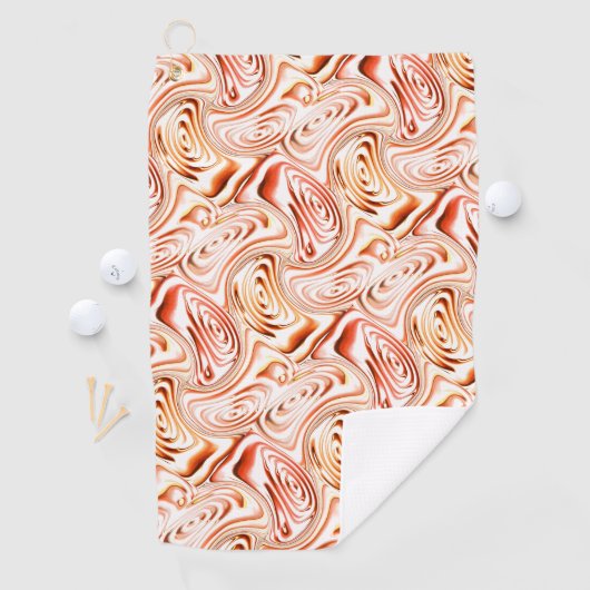 Herhaling van een roodbloem of een vlinder golfhanddoek (Insitu)