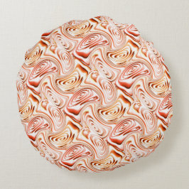 Herhaling van een roodbloem of een vlinder rond kussen