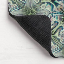 Herhaling van grijsgroen en groenachtig cyaan in p muismat