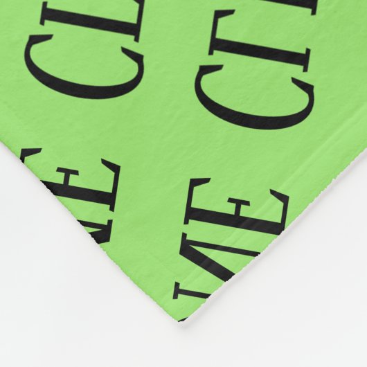 Herhaling van het spiegelpatroon van Orphan Black  Fleece Deken (Hoek)