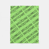 Herhaling van het spiegelpatroon van Orphan Black  Fleece Deken (Voorkant)