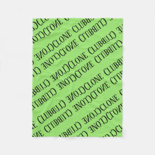 Herhaling van het spiegelpatroon van Orphan Black  Fleece Deken