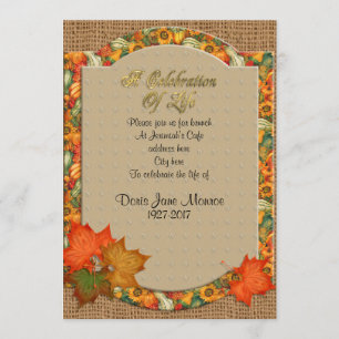 Herhaling van het thema "Levensherfst" Kaart