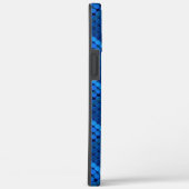 Herhaling van koninklijke blauwe cirkels die geome Case-Mate iPhone case (Achterkant / Rechts)