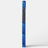 Herhaling van koninklijke blauwe cirkels die geome Case-Mate iPhone case (Achterkant / Links)