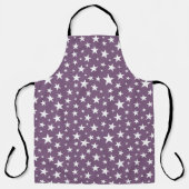 Herhaling van Star Pattern All-Over Print Schort (Voorkant)