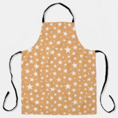 Herhaling van Star Pattern All-Over Print Schort (Voorkant)