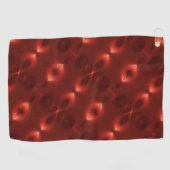 Herhaling van zacht gradiënt ovaal "oneindig symbo golfhanddoek (Horizontaal)