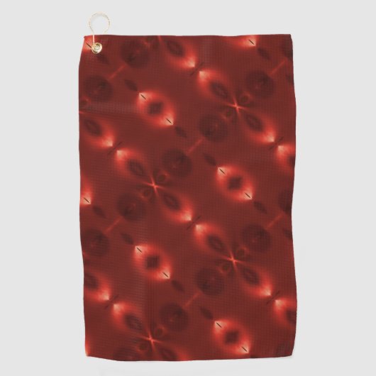 Herhaling van zacht gradiënt ovaal "oneindig symbo golfhanddoek (Voorkant)