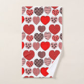 Herhalingsharten Bad Handdoek (Handdoek)