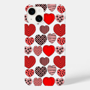 Herhalingsharten Case-Mate iPhone 14 Hoesje