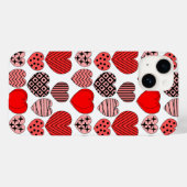 Herhalingsharten Case-Mate iPhone Case (Achterkant (horizontaal))