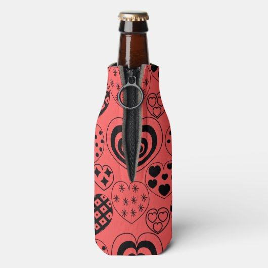 Herhalingsharten Flesjeskoeler (Fles Achterkant)