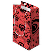 Herhalingsharten Klein Cadeauzakje (Voorkant Gekanteld)