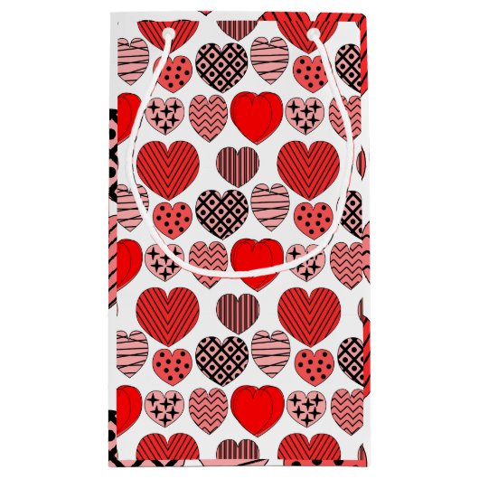 Herhalingsharten Klein Cadeauzakje (Achterkant)