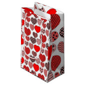 Herhalingsharten Klein Cadeauzakje (Voorkant Gekanteld)