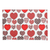 Herhalingsharten Kussensloop (Voorkant)