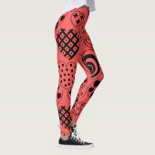 Herhalingsharten Leggings (Rechts)