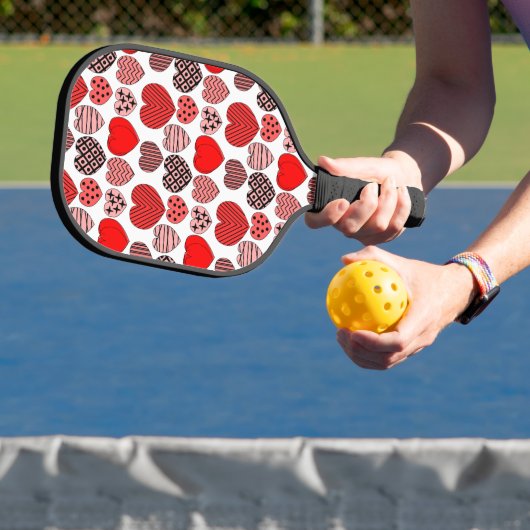 Herhalingsharten Pickleball Paddle (Insitu)