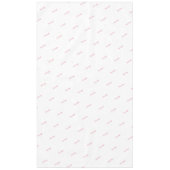 Herhalingspatroon Business Logo Branded Display Tafelkleed (Voorkant)