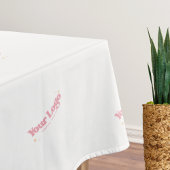 Herhalingspatroon Business Logo Branded Display Tafelkleed