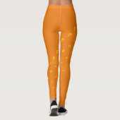 herhalingspatroon herfst leggings (Achterkant)
